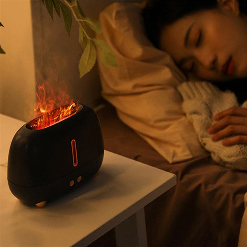 Upgraded Flame Humidifier and Essential Oil Diffuser