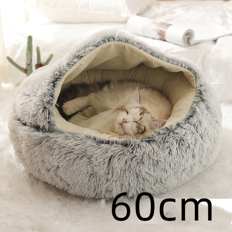 2-in-1 Pet Winter Bed