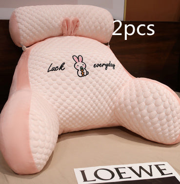 Soft Fluffy Triangle Reading Cushion