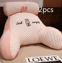 Soft Fluffy Triangle Reading Cushion