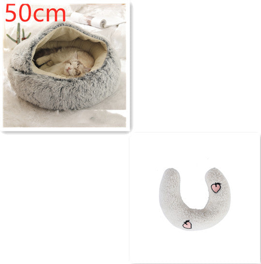 2-in-1 Pet Winter Bed
