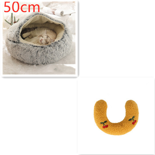 2-in-1 Pet Winter Bed