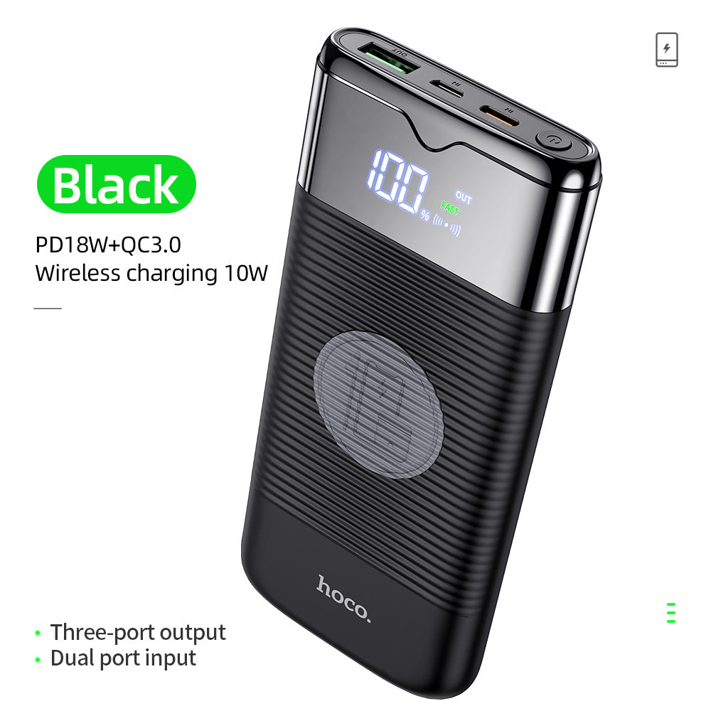 10,000mAh Wireless Power Bank with Fast Charging