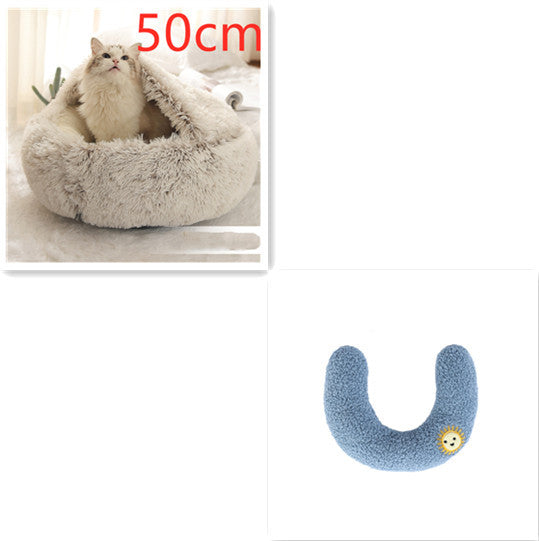 2-in-1 Pet Winter Bed