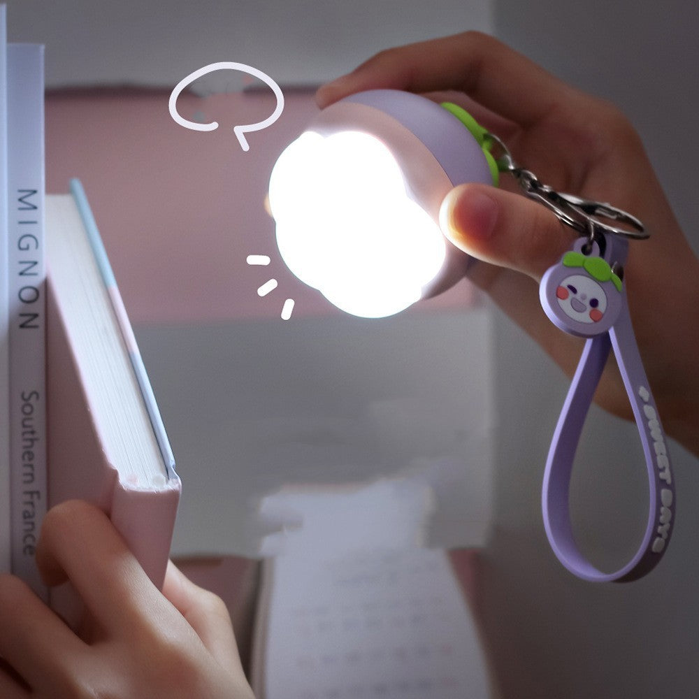 Mangosteen Fruit Keychain