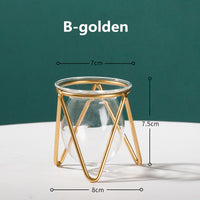 Transparent Glass Vase