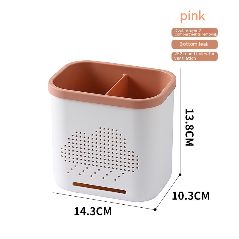 Multifunctional kitchen chopsticks holder.
