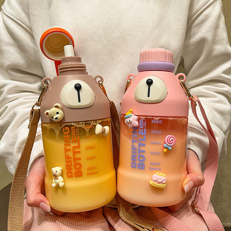 Cute Drifting Bear Space Cup