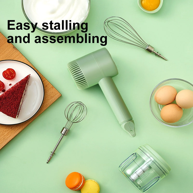 Rechargeable Wireless Handheld Egg Beater