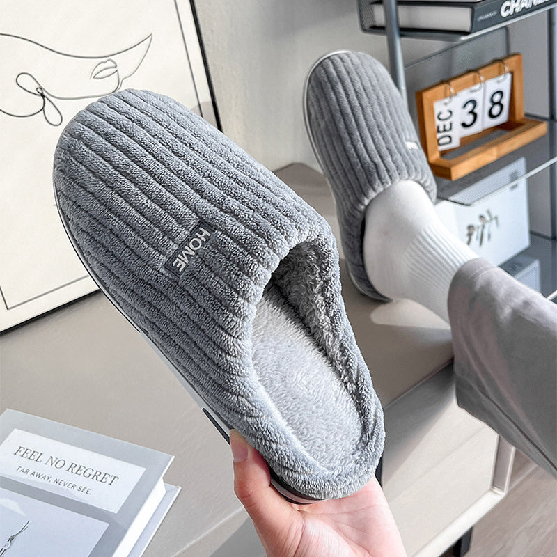 Winter Non-Slip Cotton Slippers