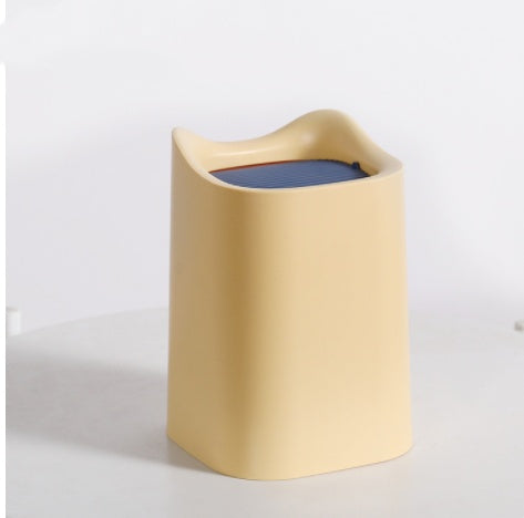 Cute girl-inspired paper basket with cover.