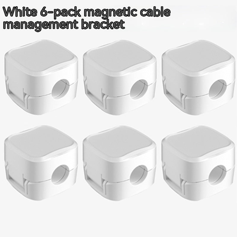 Adjustable Magnetic Cable Clip for Under Desk Management