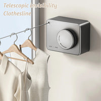 Telescopic Rust-Proof Wall Hanging Clothesline