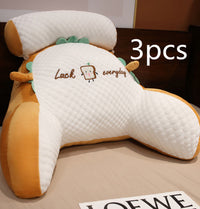 Soft Fluffy Triangle Reading Cushion