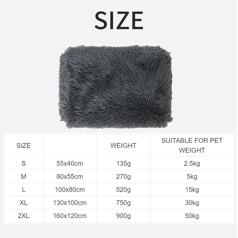 Ultra Soft Washable Non-Slip Dog Bed.