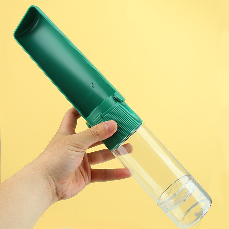 Portable Pet Water Bottle and Bowl Dispenser