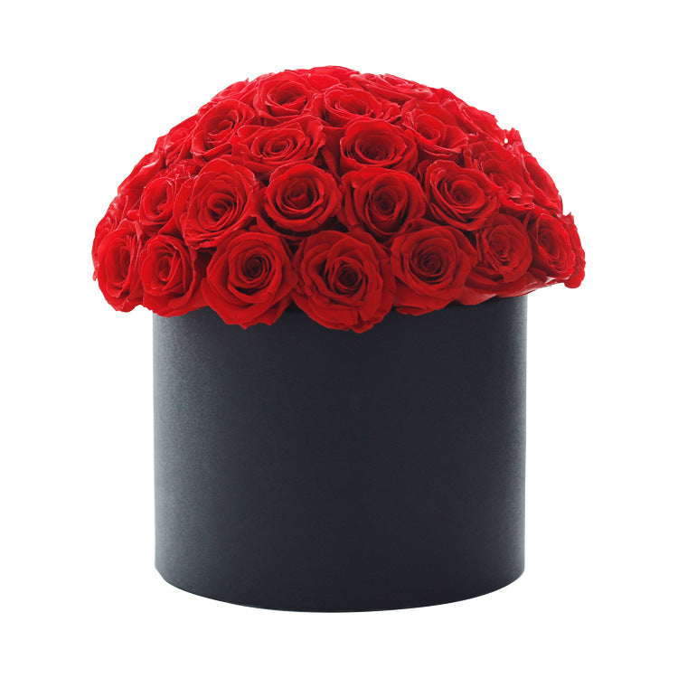 Bucket Rose Flower Box – Creative gift for Valentine's Day or Christmas.