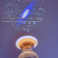 2024 Astronaut Star Projector Lamp with USB Charging
