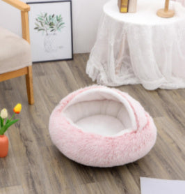 2-in-1 Pet Winter Bed