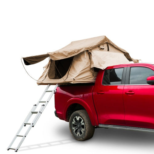 Rooftop Tent, Waterproof 280TC fabric, portable camping essential.