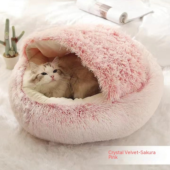 2-in-1 Pet Winter Bed