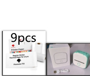 Portable Mini Thermal Label Printer: Bluetooth Connectivity