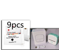 Portable Mini Thermal Label Printer: Bluetooth Connectivity