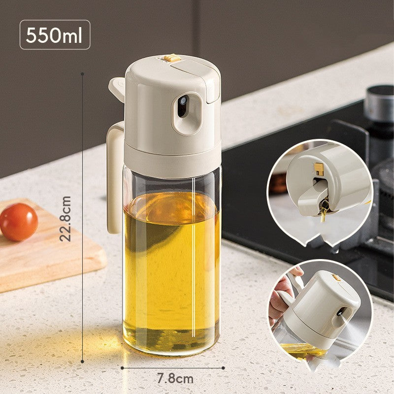 2-in-1 Oil Sprayer: BBQ Cooking and Vinegar Dispenser