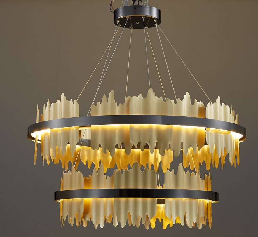 Postmodern Italian Luxury Chandelier.