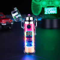 USB Charging Lighter with LED Color Display