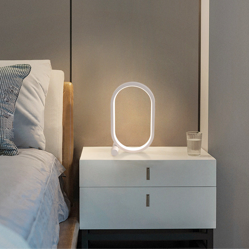 USB Oval Acrylic Touch Lamp