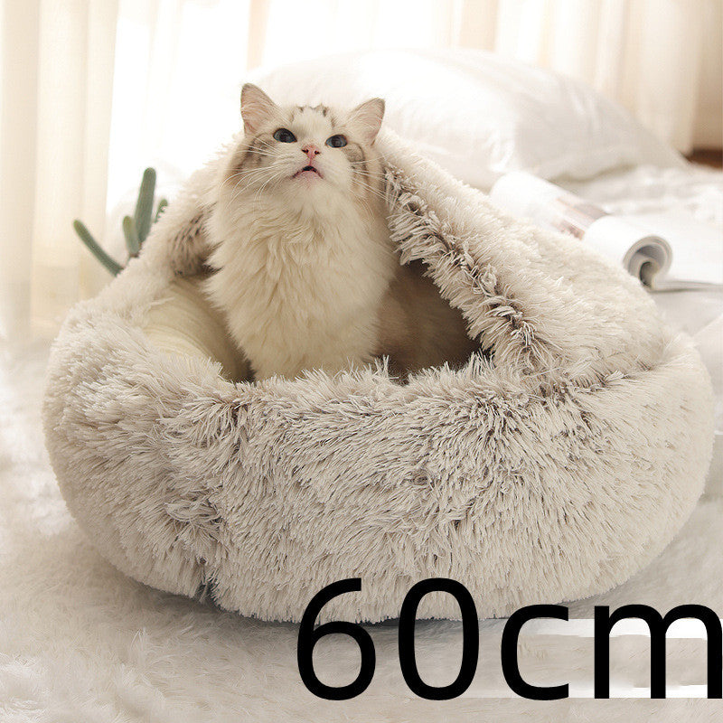 2-in-1 Pet Winter Bed