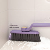 Rotating crevice cleaning brush.