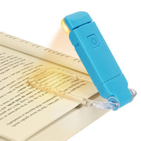USB Rechargeable LED Clip-On Book Light with Adjustable Brightness