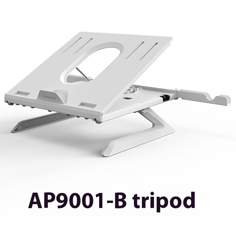 Portable folding laptop stand