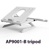 Portable folding laptop stand