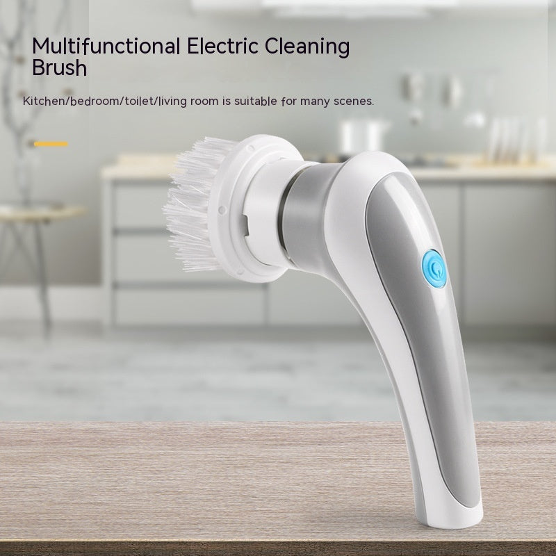 4-in-1 handheld electric cleaning brush