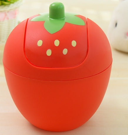 Cute girl-inspired paper basket with cover.