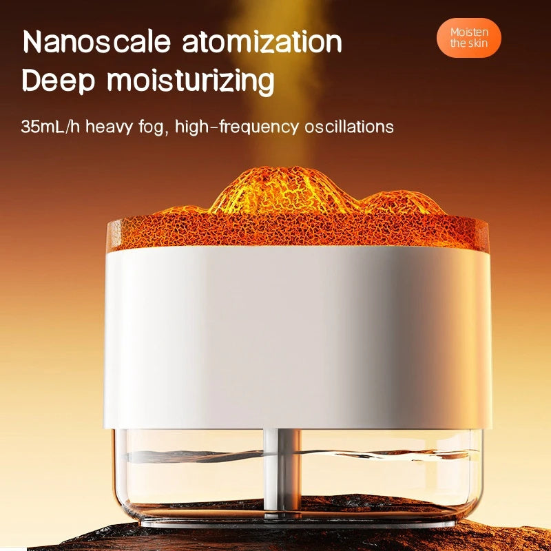 USB volcano ultrasonic humidifier.