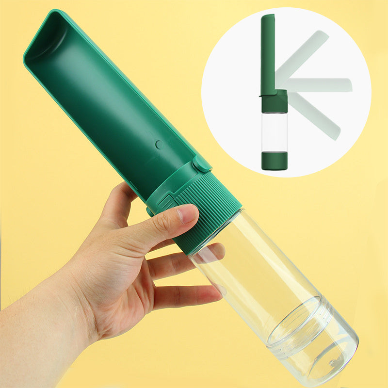 Portable Pet Water Bottle and Bowl Dispenser