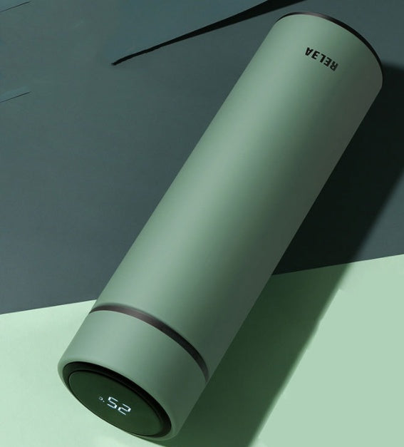 Smart LCD temperature display bottle