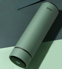 Smart LCD temperature display bottle