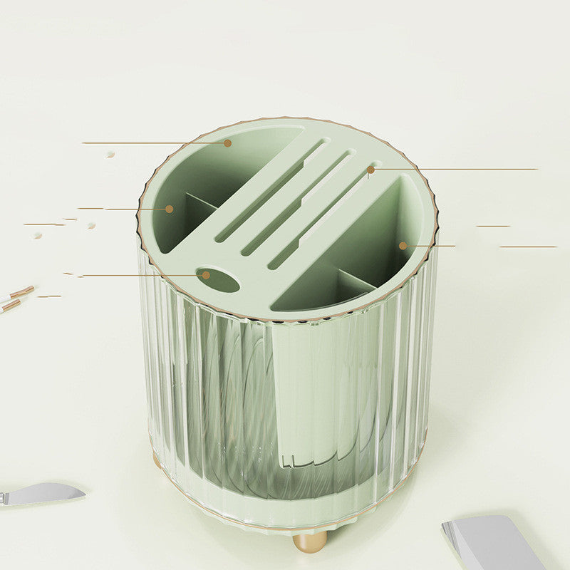 Multifunctional rotating kitchen knife holder.