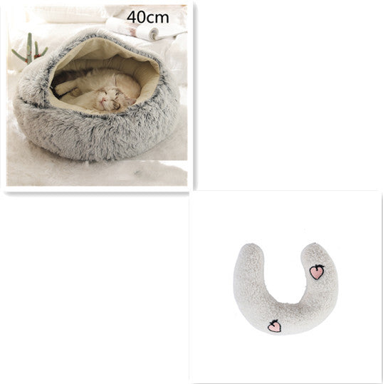 2-in-1 Pet Winter Bed