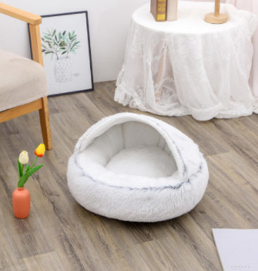 2-in-1 Pet Winter Bed
