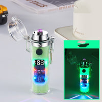 USB Charging Lighter with LED Color Display