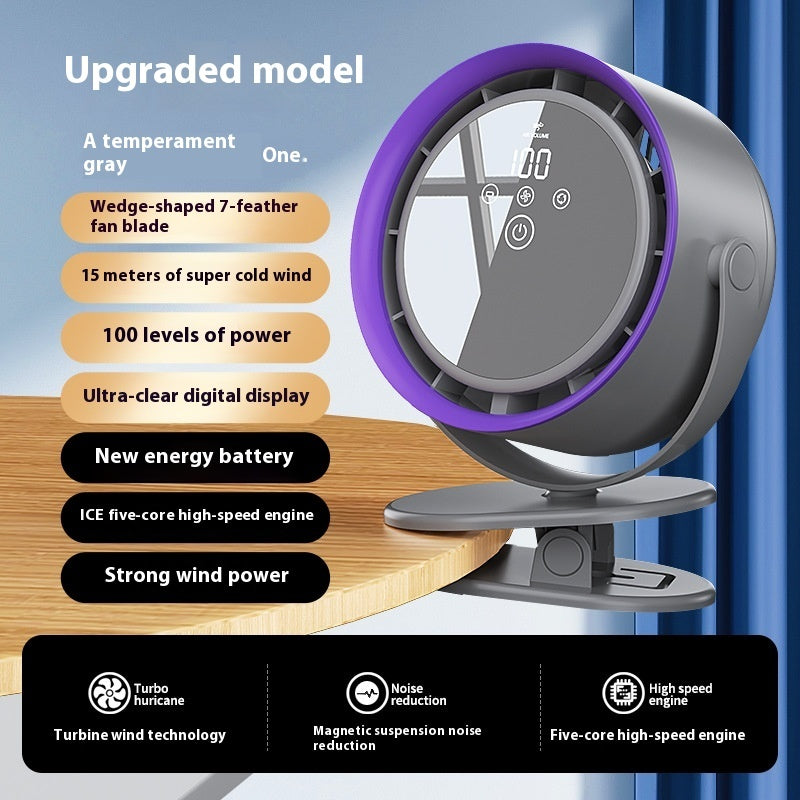 Desktop Air Cooler with Digital Display