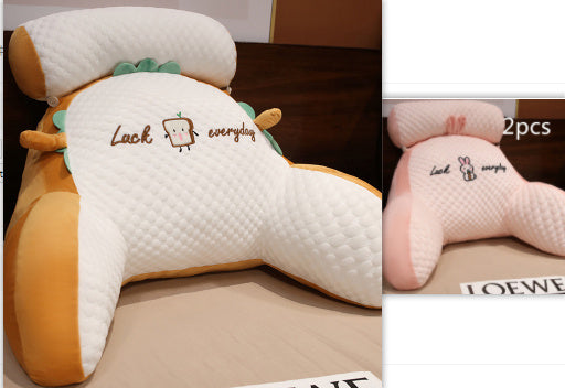 Soft Fluffy Triangle Reading Cushion