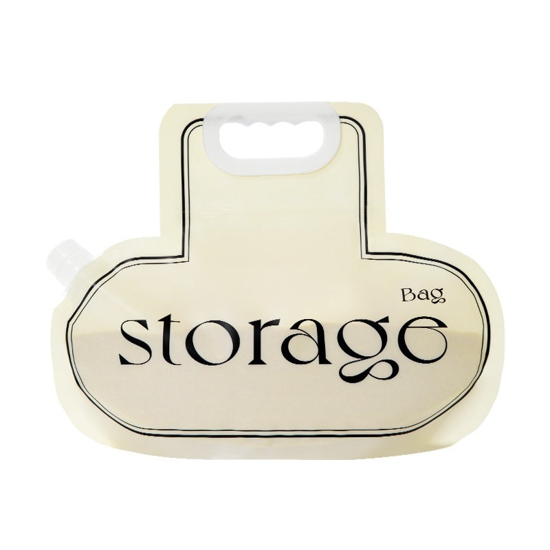 Large diameter grain storage bag