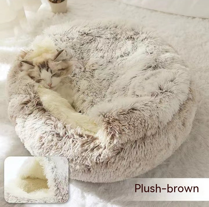 2-in-1 Pet Winter Bed